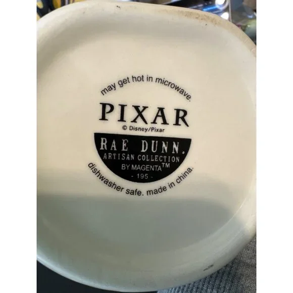 Rae Dunn x Pixar Mug UP Squirrel and Dog Like New - Picture 3 of 4